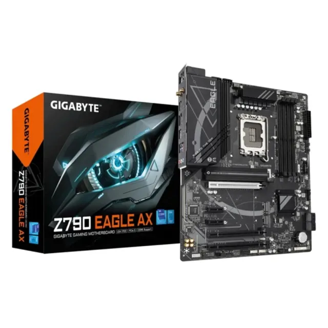 【GIGABYTE 技嘉】技嘉 Z790 EAGLE AX 主機板+Intel i5-12600K 10核16緒 中央處理器(M+C組合)