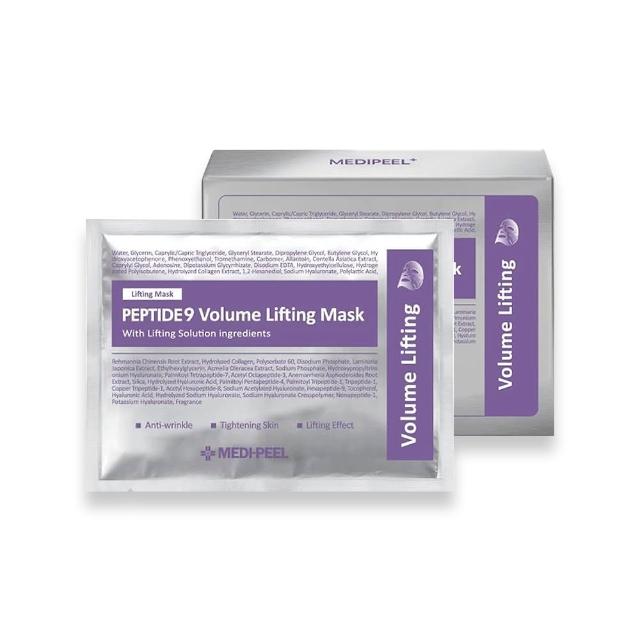 【MEDI-PEEL】美蒂菲9胜肽豐盈緊緻面膜 50入(韓國 胜肽面膜 緊緻 彈力)