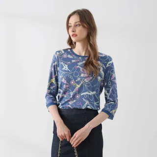 YASA 義大利彈力水晶紗上衣