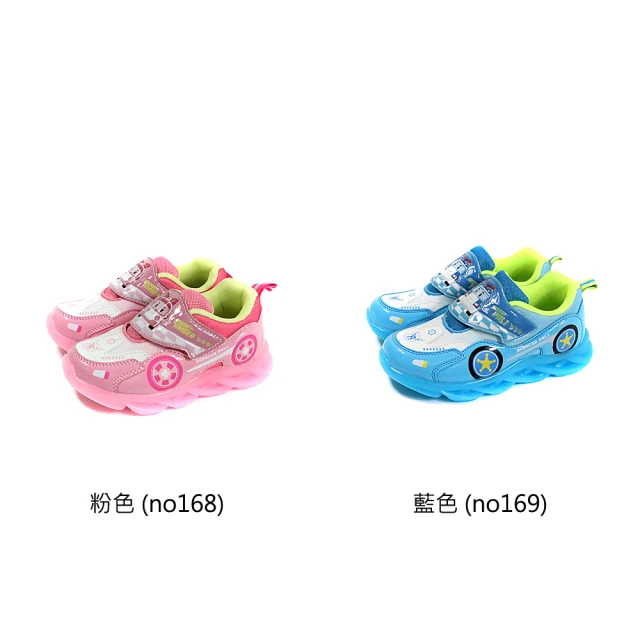 【POLI 波力】POLI 波力 救援小英雄 運動鞋 輕量電燈鞋 中童 童鞋 POKX341