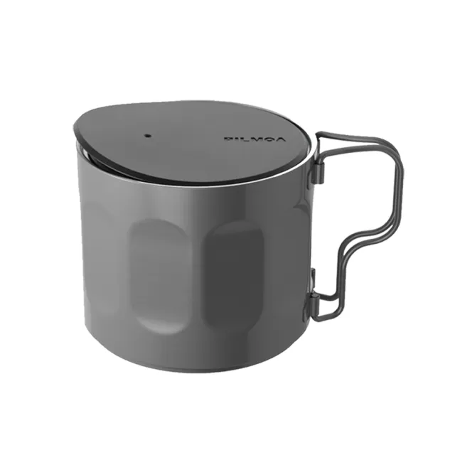 【PILMOA】E500MU 保溫保冰隨身不鏽鋼杯-冷灰 500ml(公司貨)