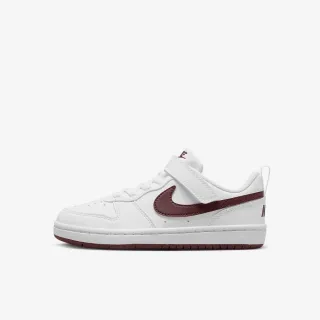 【NIKE 耐吉】COURT BOROUGH LOW RECRAFT PS 中童 兒童 休閒鞋 運動鞋 白咖(DV5457112)