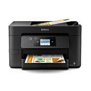 【EPSON】WF-3821 商用WiFi智慧遙控四合一傳真複合印表機(雙面列印/影印/掃描/傳真/自動進紙匣ADF)