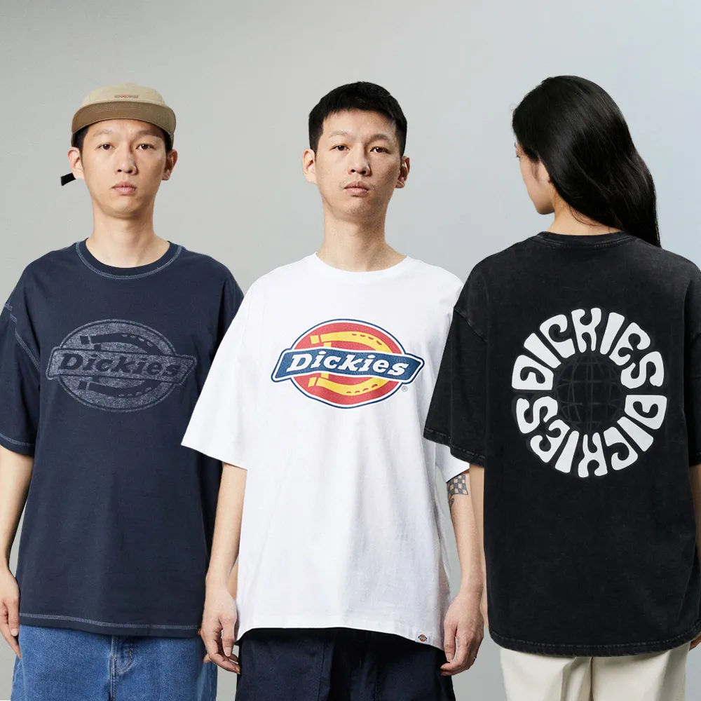 【Dickies】男女款印花短袖T恤(多款任選/上衣)