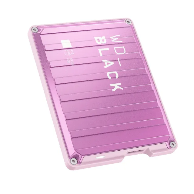 【WD】BLACK 黑標 P10 Game Drive 2TB 2.5吋行動硬碟(粉紅特仕版)