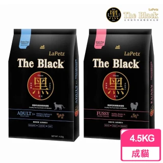 【LaPetz 樂倍】黑酵母無穀貓糧4.5kg(貓飼料 幼貓 成貓 老貓)