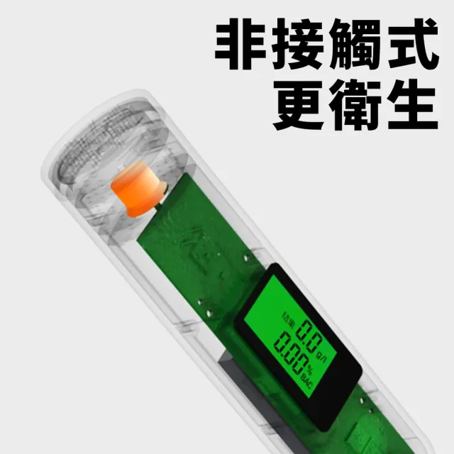 【Dep】高靈敏酒精測試儀 吹氣式測試器 檢測酒精濃度器 查酒駕呼氣機(酒測器 酒測棒 酒測機 酒精檢測器)