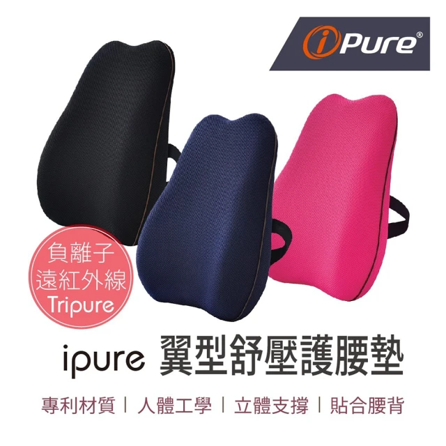 iPure 減壓美姿護脊腰墊組 原廠公司貨優惠推薦