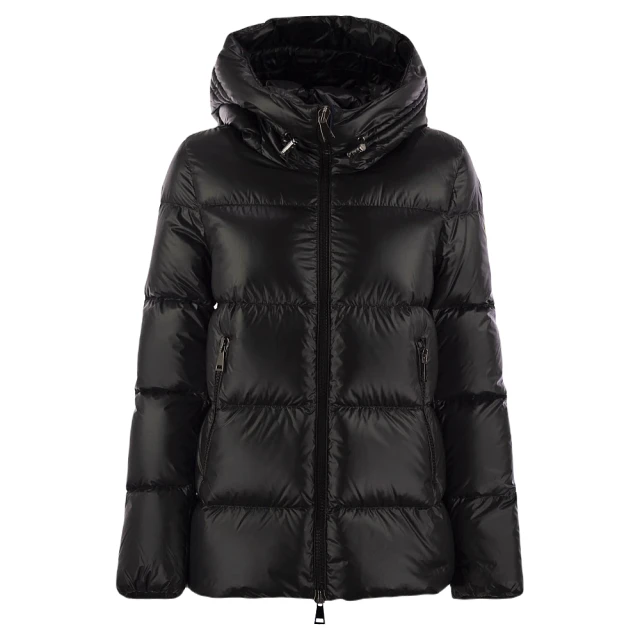 MONCLER 秋冬新款 女款 SERITTE 連帽羽絨外套-黑色(1號USA-S、2號USA-M、3號USA-L)