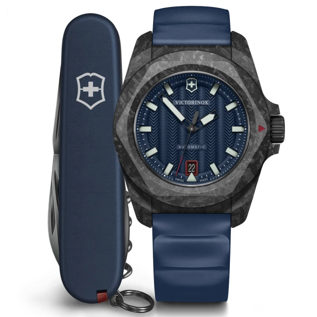 VICTORINOX 瑞士維氏 I.N.O.X系列 碳纖維 經典時尚機械腕錶(VISA-242022.1)