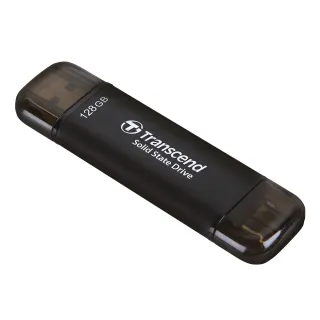 【Transcend 創見】ESD310C 128GB USB3.2 雙介面固態行動碟(TS128GESD310C)