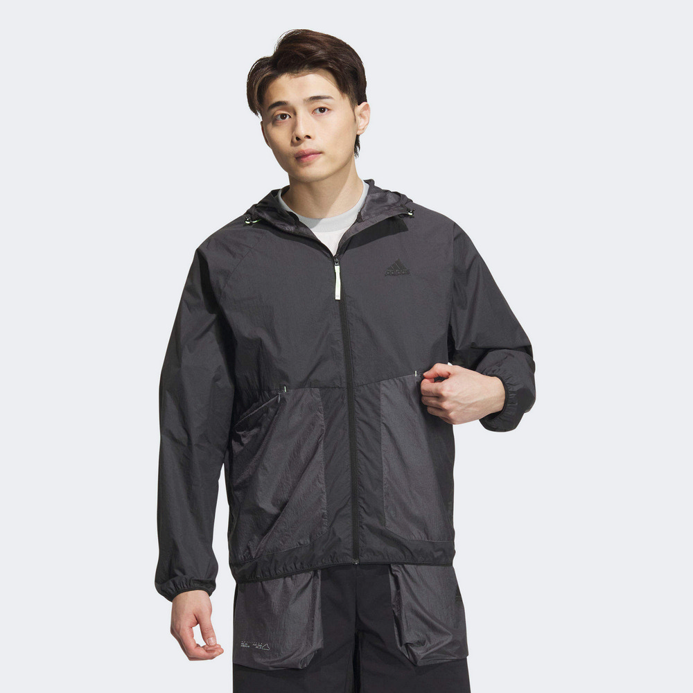 【adidas 愛迪達】運動服 連帽 男外套 TH LW WV JKT(JI8658)