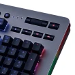 【Thermaltake 曜越】Level 20 RGB Cherry MX 機械式青軸電競鍵盤鈦灰特仕版 中文(KB-LVT-BLSRTC-01)