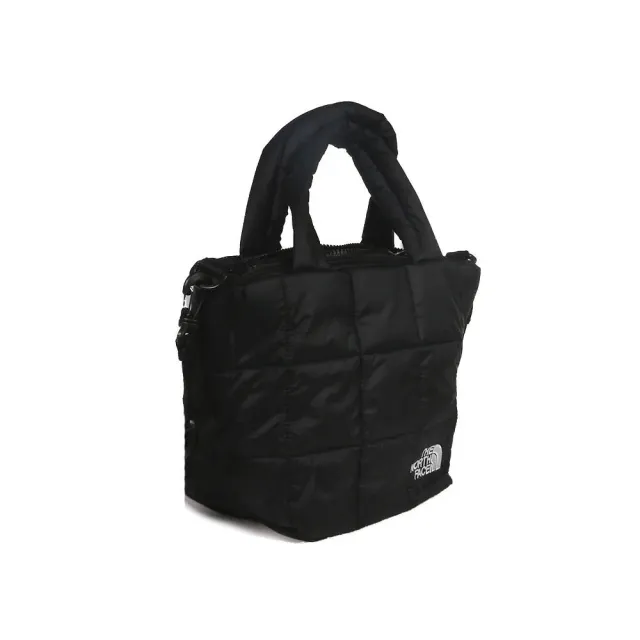 【The North Face】TNF 北臉 休閒 斜背包 手提包 NUPTSE MINI TOTE- AP 男 女 黑(NF0A8B20KX7)