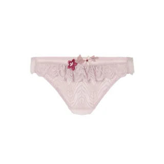 【Ladies 蕾黛絲】海棠御見花丁字褲 M-L(繽紛恬粉)