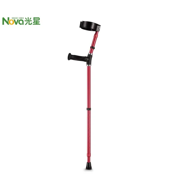 【NOVA 光星】旋轉握把前臂拐杖 單入(適用150-190cm#旋轉握把拐杖#工學設計拐杖#可調節拐杖#老人輔助拐杖)