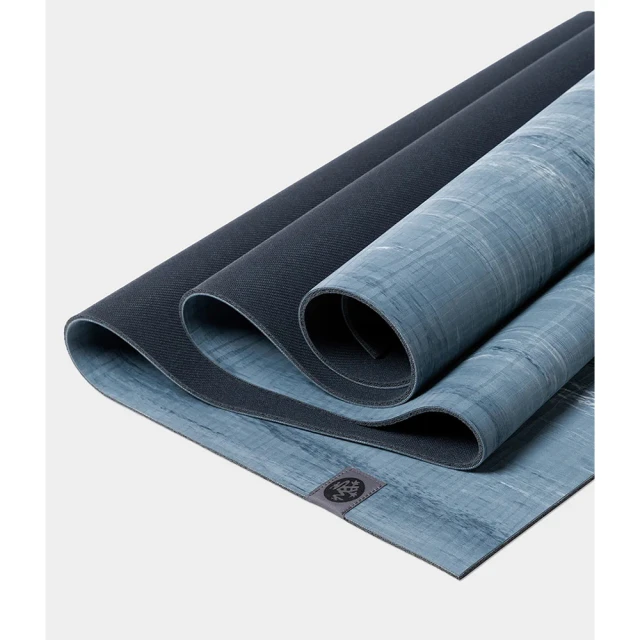 Manduka eKOLite橡膠瑜珈墊 4mm – Black Clay Marbled