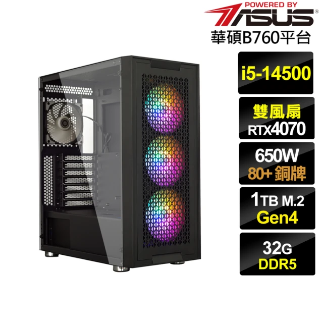 華碩平台 i5十核GeForce RTX 4060 Win1