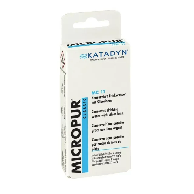 【KATADYN】MICROPUR 淨水錠 MC 1T 4X25 50101(馬布谷戶外)