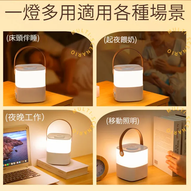 【ANTIAN】LED臥室觸控柔光護眼小夜燈 起夜伴睡哺乳氛圍燈 暖光燈 床頭燈 檯燈