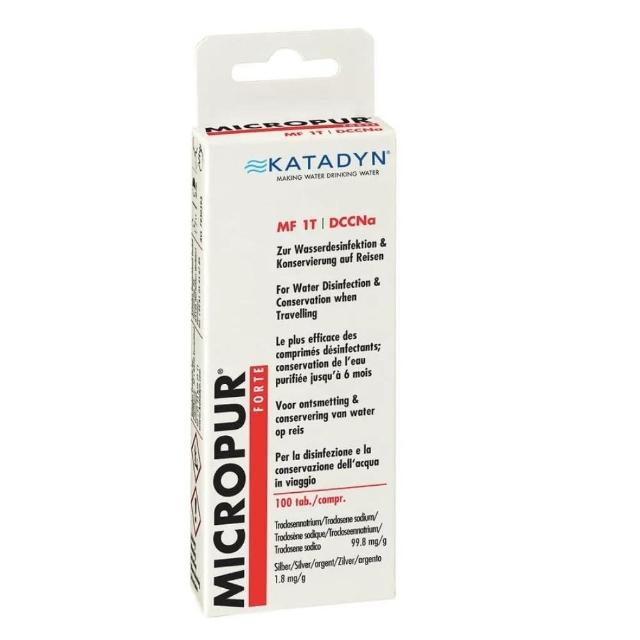 【KATADYN】KATADYN MICROPUR 淨水錠 MF 1T 2x25 KT8016504(馬布谷戶外)