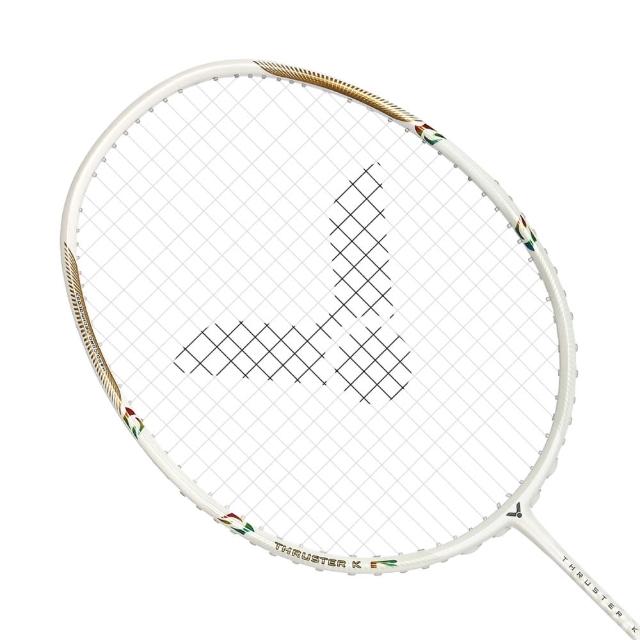 【VICTOR 勝利體育】羽球拍(TK-R A 珠光白)