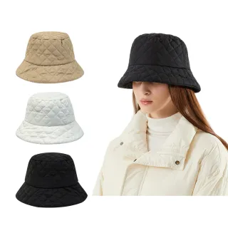 【kingkong】日系羽絨夾棉防風漁夫帽 防寒保暖帽 盆帽