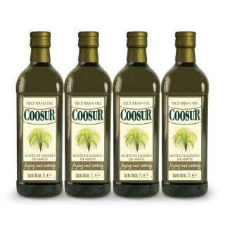 【Coosur 山富】玄米油 1000ml*4(西班牙米其林主廚推薦使用)