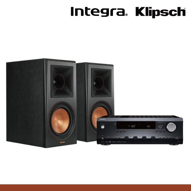 KlipschKlipsch RP-600M書架式喇叭+Integra DTM-7 兩聲道喇叭組