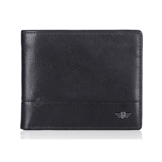 【POLICE】頂級小牛皮4卡零錢袋男用皮夾  杰斯系列(送禮盒提袋 男夾)