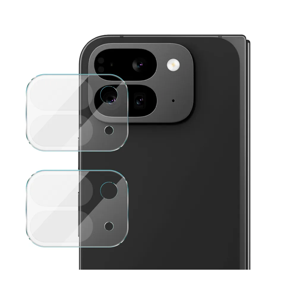 【IMAK】Google Pixel 9 Pro Fold 摺疊機 鏡頭玻璃貼(兩片裝)