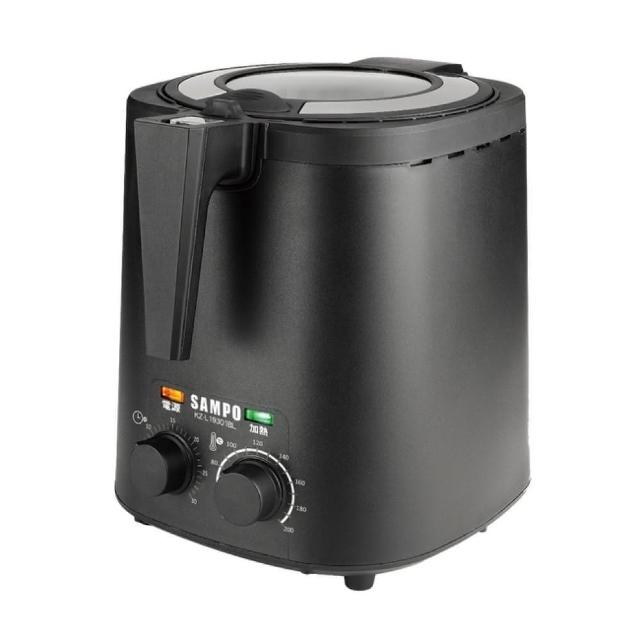 SAMPO聲寶 KZ-L19301BL 電鍋，容量超過2公升，適閤家庭日常蒸煮。尺寸W247xD305xH291mm，重量約3.5kg輕便易收納。電壓110V、頻率60Hz，消耗功率1000W以上，提供強勁加熱效能。產地中國，享有1年保固，並透過BSMI許可字號R73087認證，安全可靠。完美選擇忙碌主婦的廚房利器，快速煮食健康餐點。