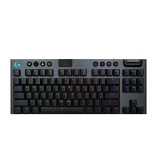 【Logitech G】G915 X TKL青軸無線RGB機械式遊戲鍵盤(黑)