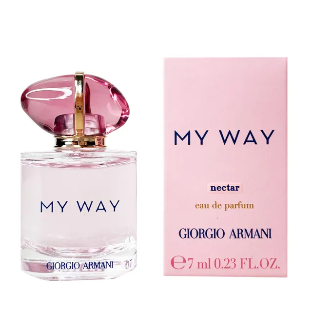 【Giorgio Armani 亞曼尼】My Way淡香精 粉漾版 7ml 小香(專櫃公司貨)