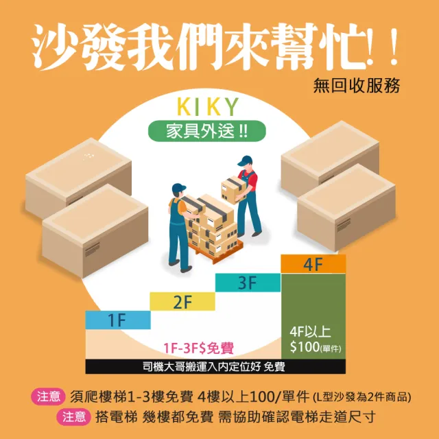 【KIKY】伯曼貓抓皮獨立筒L型沙發組(獨立筒沙發)