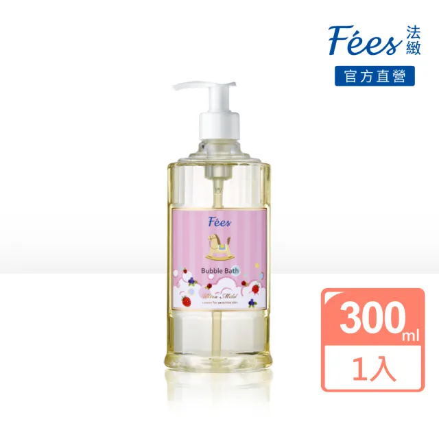 【Fees 法緻】嬰兒柔護泡泡露600ml 2入組