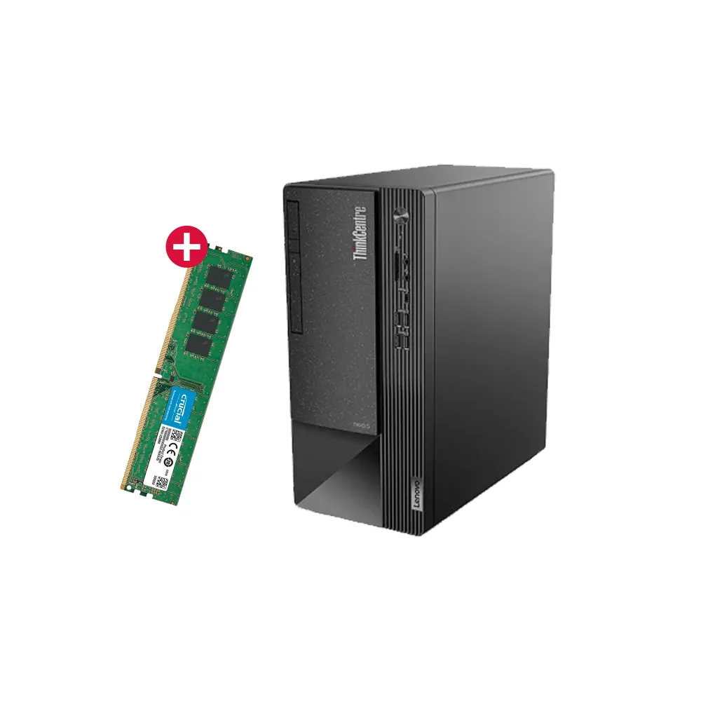 【Lenovo】+16G記憶體組★i5十核商用電腦(Neo50t/i5-13400/16G/1TB+256G SSD/W11H)