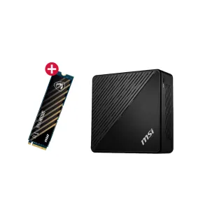 【MSI 微星】加1TB SSD組★i5準系統(CUBI 5 12M-011BTW/i5-1235U/2xSO-DIMM/1xM.2 SSD/1x2.5吋HDD/Non-OS)