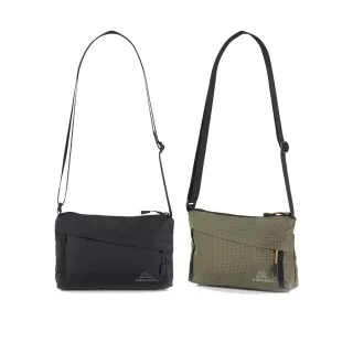 【Gregory】2.5L CROSSBODY AL 輕量 肩背包 聚焦黑 卡其綠(抗撕裂尼龍 耐用)