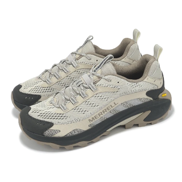 MERRELL 戶外鞋 Moab Speed 2 男鞋 浮石灰 米白 黃金大底 抓地 越野 登山鞋(ML037805)