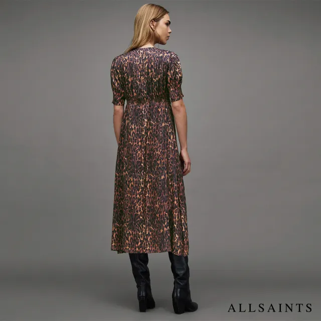 【ALLSAINTS】DREA ANITA 印花洋裝 WD067Z(常規版型)