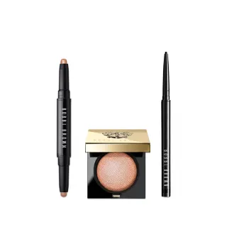 【Bobbi Brown 芭比波朗】細緻炫彩眼影組(流雲持久炫彩雙頭眼影筆 + 極致鑽石眼影2.5g/百貨週年慶/預購會)