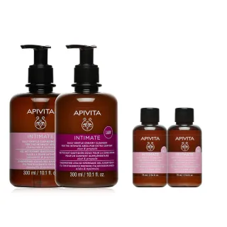 【APIVITA】私密潔膚露2入組(日常版300ml + 滋潤版300ml)