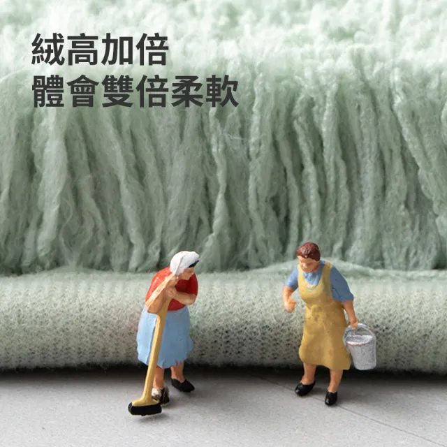【Shely】浴室加厚毛絨吸水地墊 衛生間加厚地毯 廚房防滑地墊 地毯 40*60cm  禮物