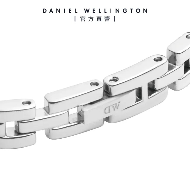 【Daniel Wellington】Link Inspired  啟發系列三環連接手鍊 星光銀/玫瑰金(多色選擇)