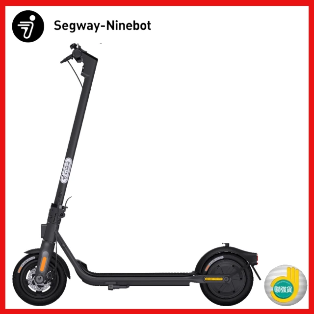 【Segway】F2 摺疊電動滑板車｜TCS防滑系統｜支援iOS定位｜腳踏車、自行車替代車款