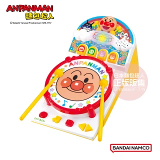 【ANPANMAN 麵包超人】麵包超人 開開心心音樂小鼓(1歲6個月-)