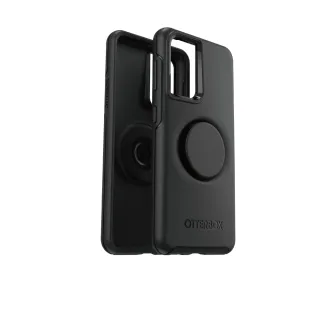 【OtterBox】Samsung Galaxy S21+ 6.7吋 OtterPop Symmetry 炫彩幾何泡泡騷保護殼(黑)