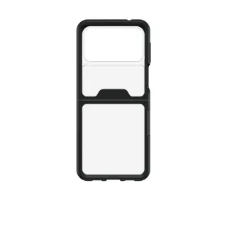 【OtterBox】Samsung Galaxy Z Flip3 5G 6.7吋 Symmetry Flex 炫彩幾何對摺系列保護殼(黑)