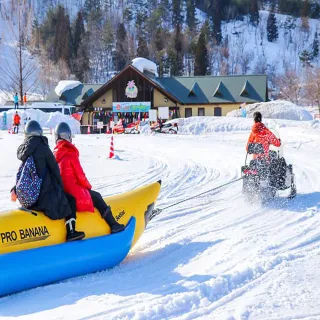 【喜鴻假期】【藏王樹冰．東北海陸空５日】雪上活動三合一、銀山溫泉、大內宿、享食米澤牛、無自理餐